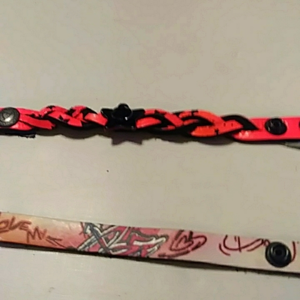 Leather bracelets
